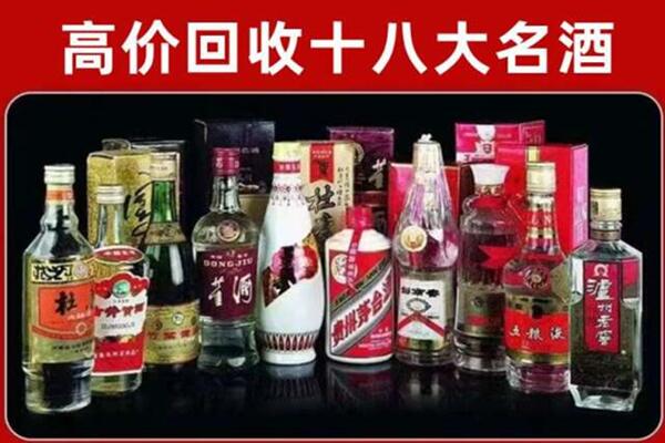 定西市渭源县回收老酒